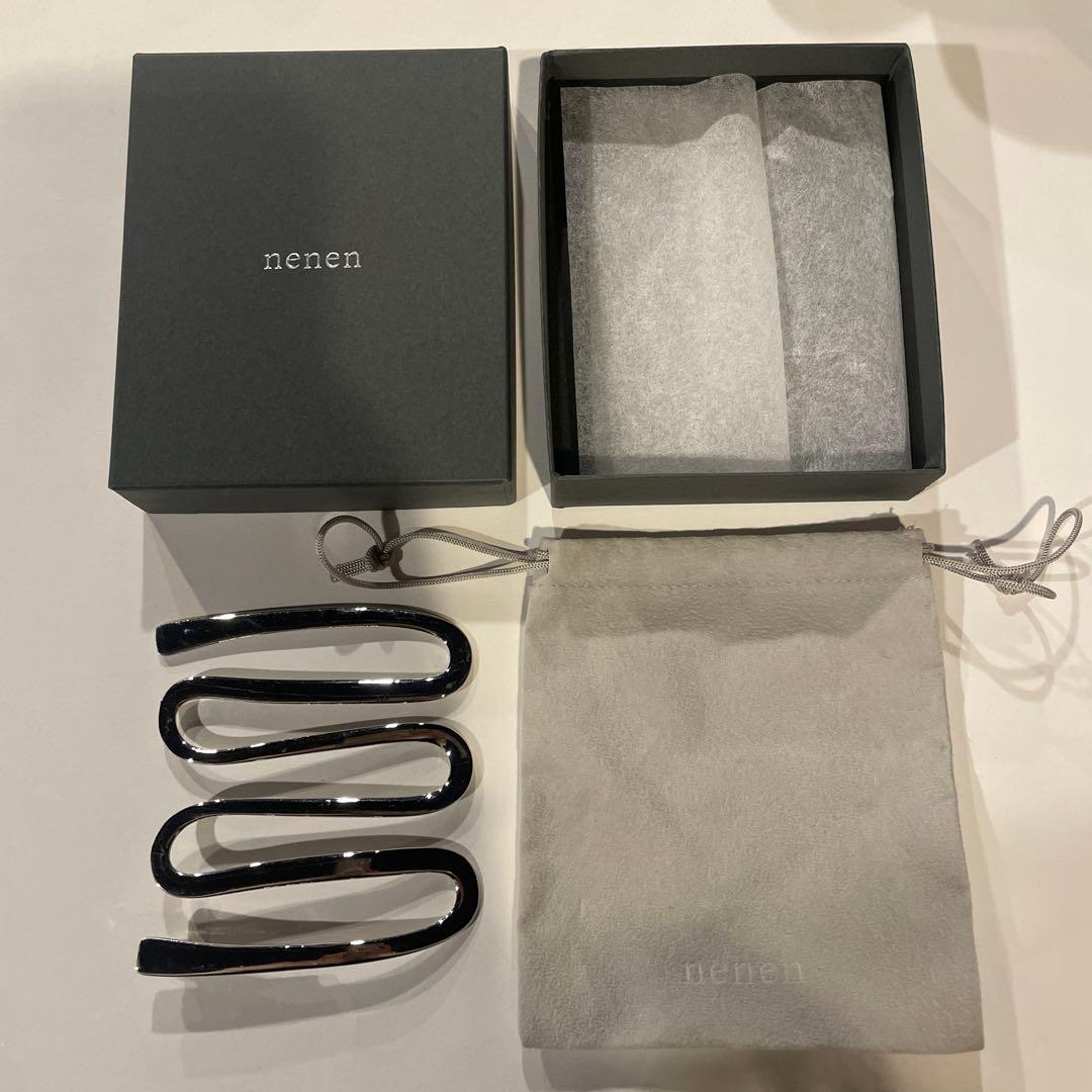 nenen jewelry swell clip シルバー
