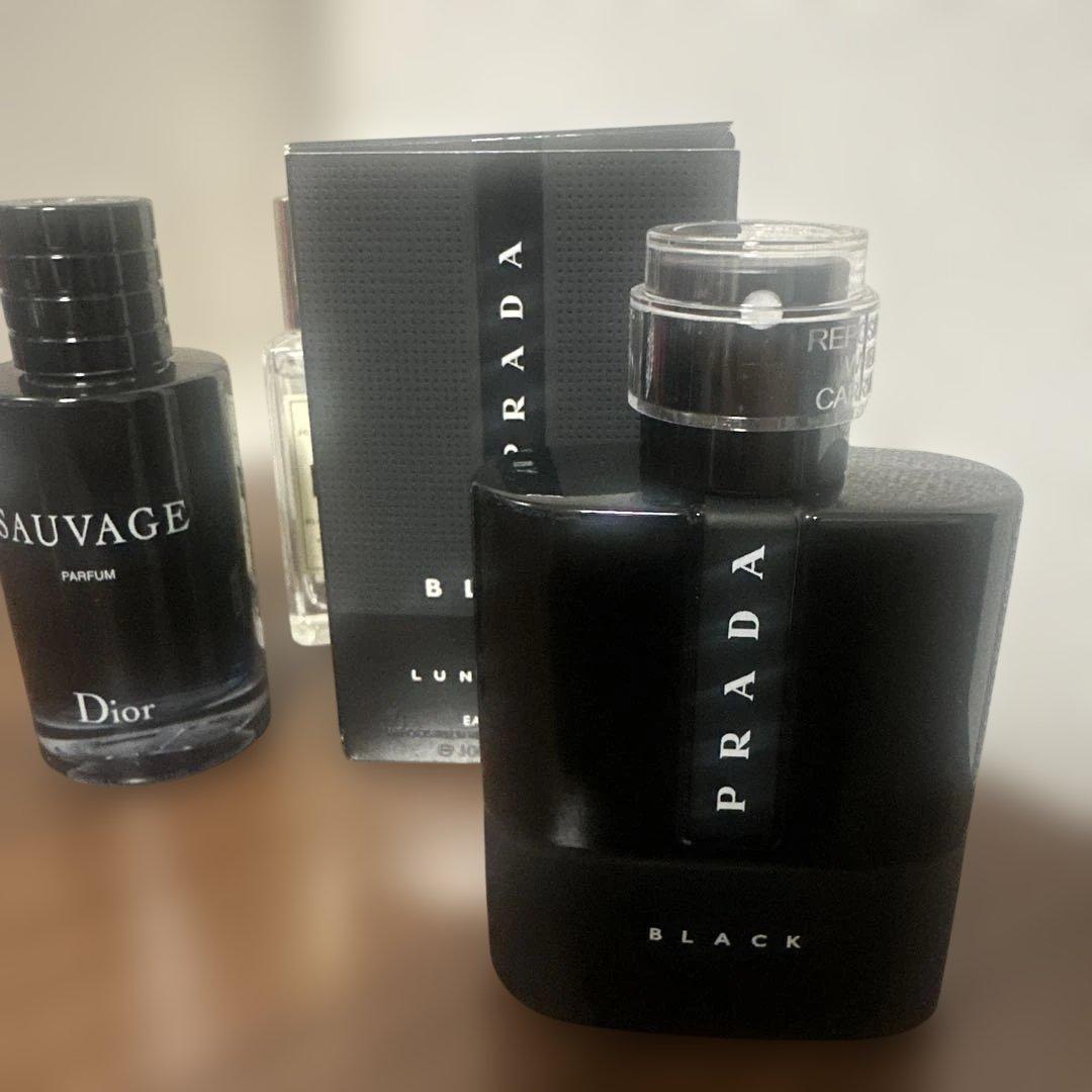 PRADA BLACK 100ml 香水(男性用)プラダ ブラック