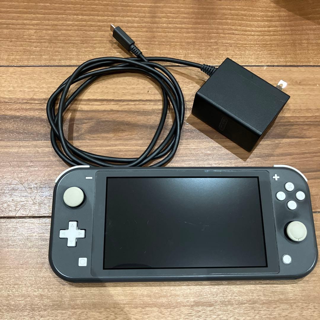 Nintendo Switch Lite グレー 本体と充電器のみ