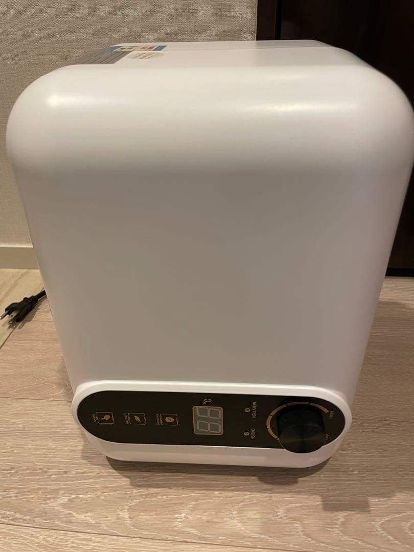 電気温水器 110V/1500W 小型電気温水器 30℃~65℃調節可