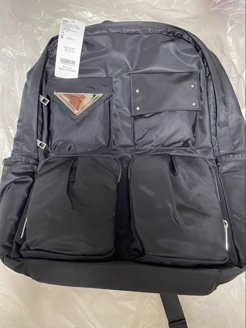 HARE 未使用プレートポケットデザインリュック