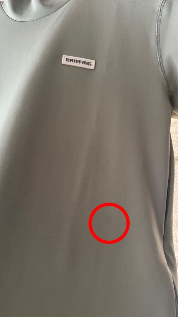 BRIEFING ミントグリーン 半袖ワンピース