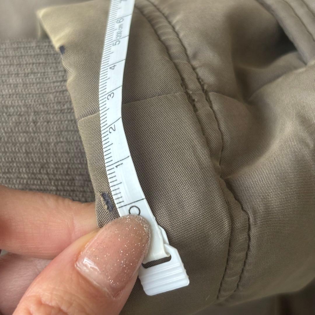 バーバリーブルーレーベル ダッフルコート 40 ファー付き　ノバチェック