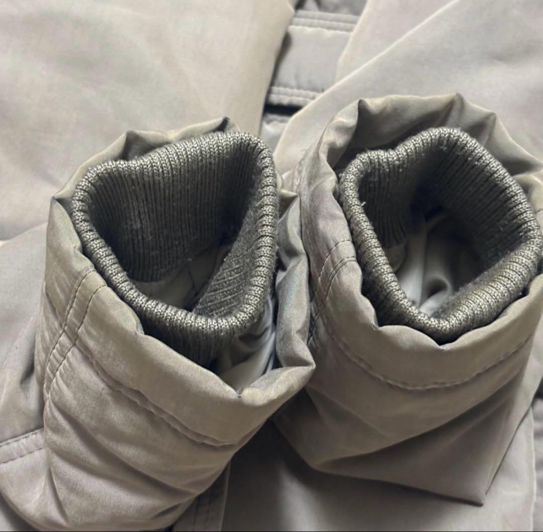 バーバリーブルーレーベル ダッフルコート 40 ファー付き　ノバチェック