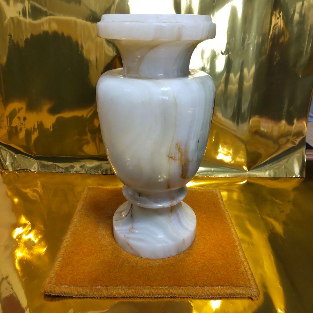 大理石、大理石壺、置物、花瓶、壺