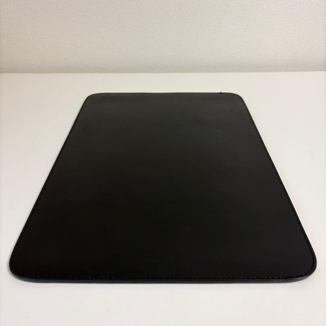 drip レザー MacBookケース 13インチ ブラック