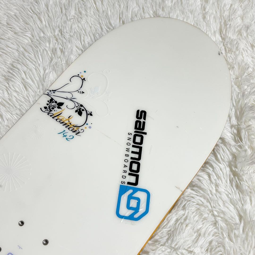 【美品】 Lotus ロータス 142 SALOMON サロモン スノーボード