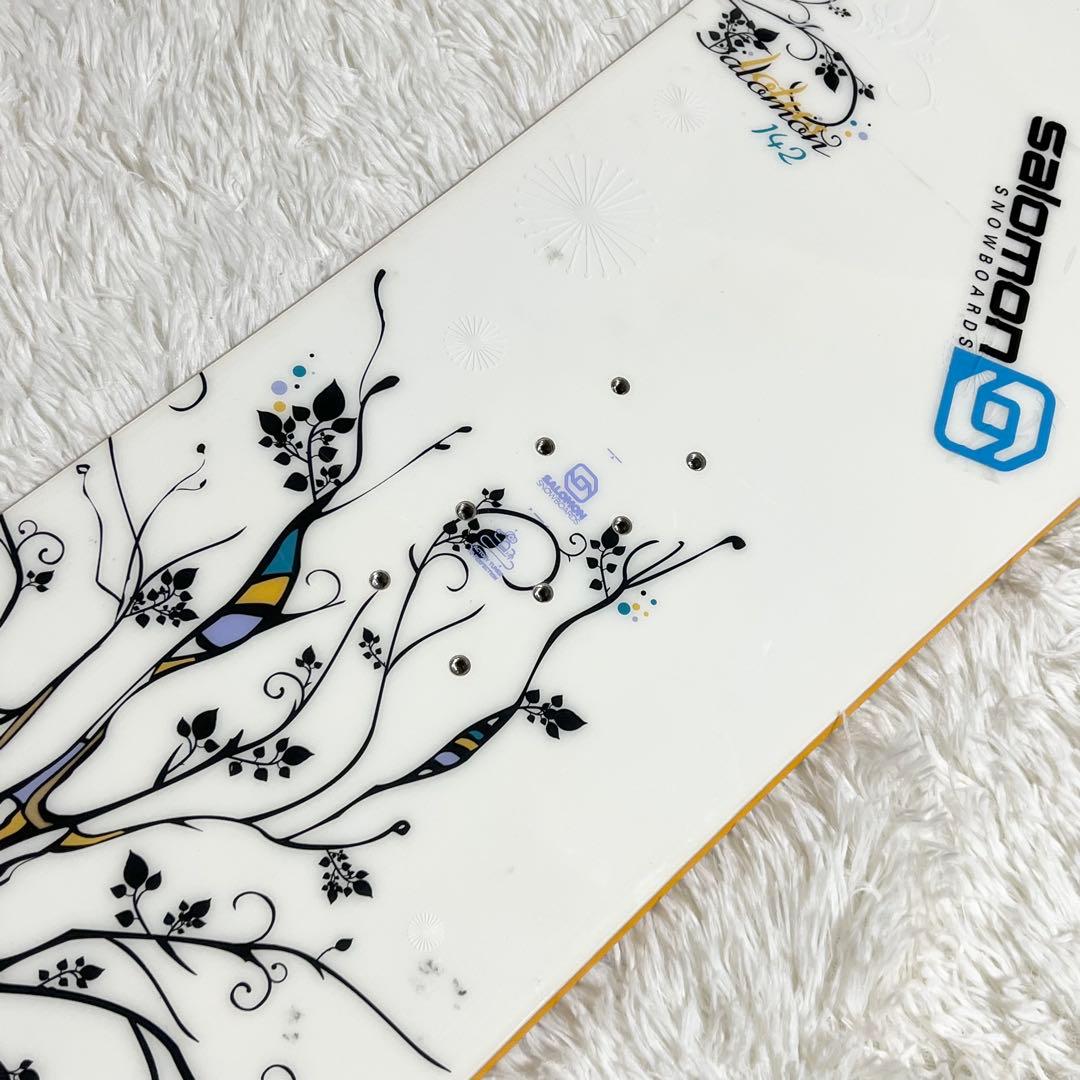 【美品】 Lotus ロータス 142 SALOMON サロモン スノーボード