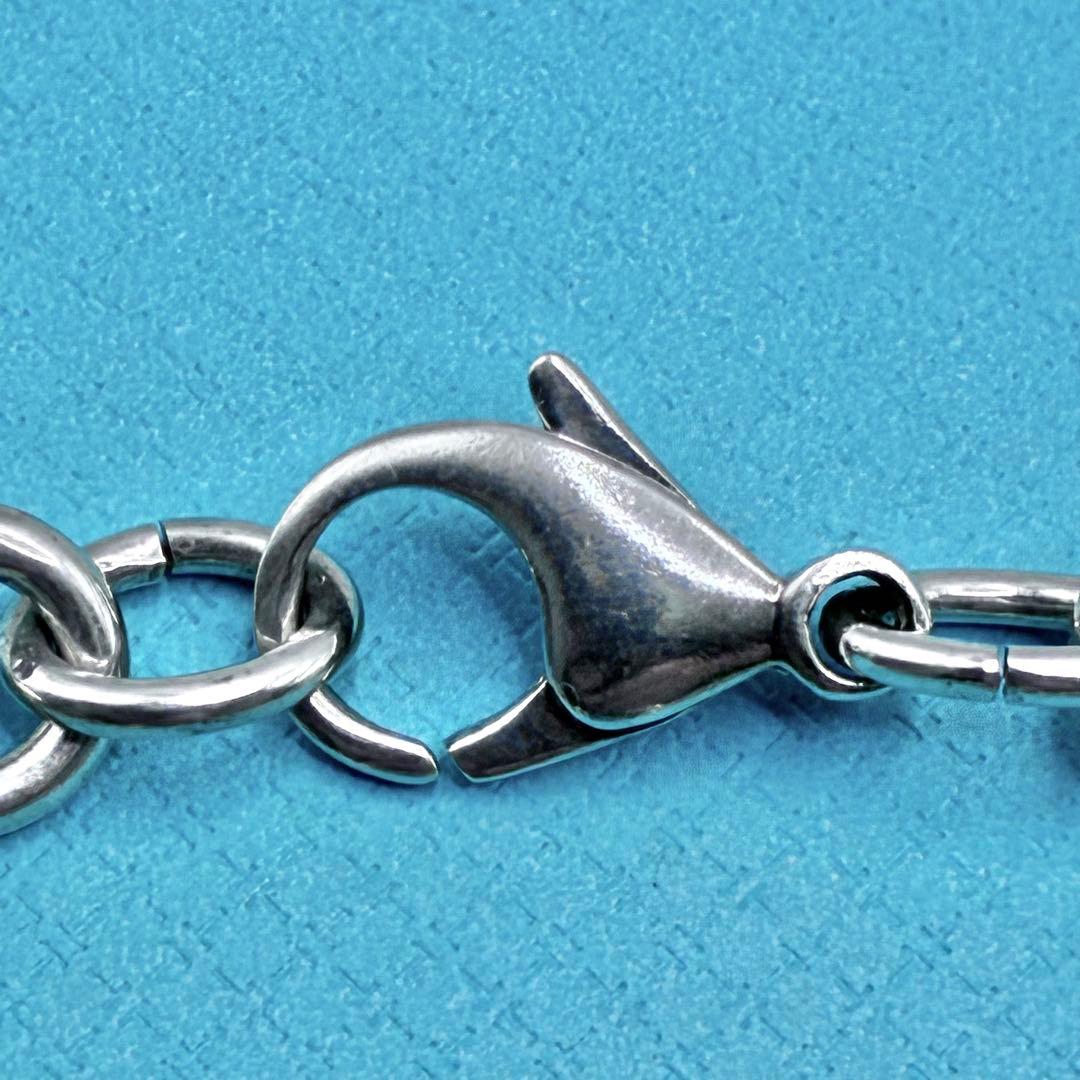 ティファニー　リターントゥ　オーバルタグ　ブレスレット　腕周り17.5cm