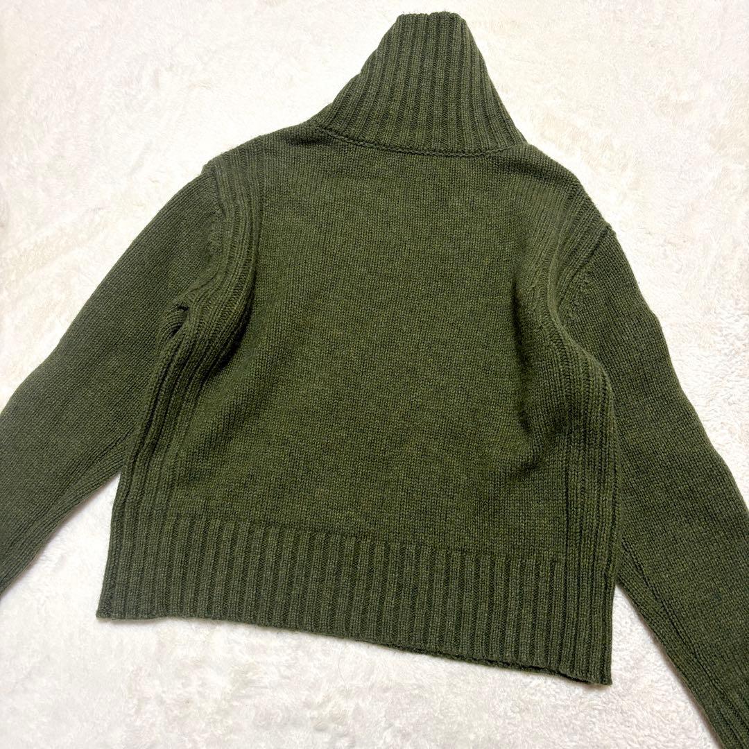 【美品】PALLAS PALACE パラスパレス ニット グリーン F