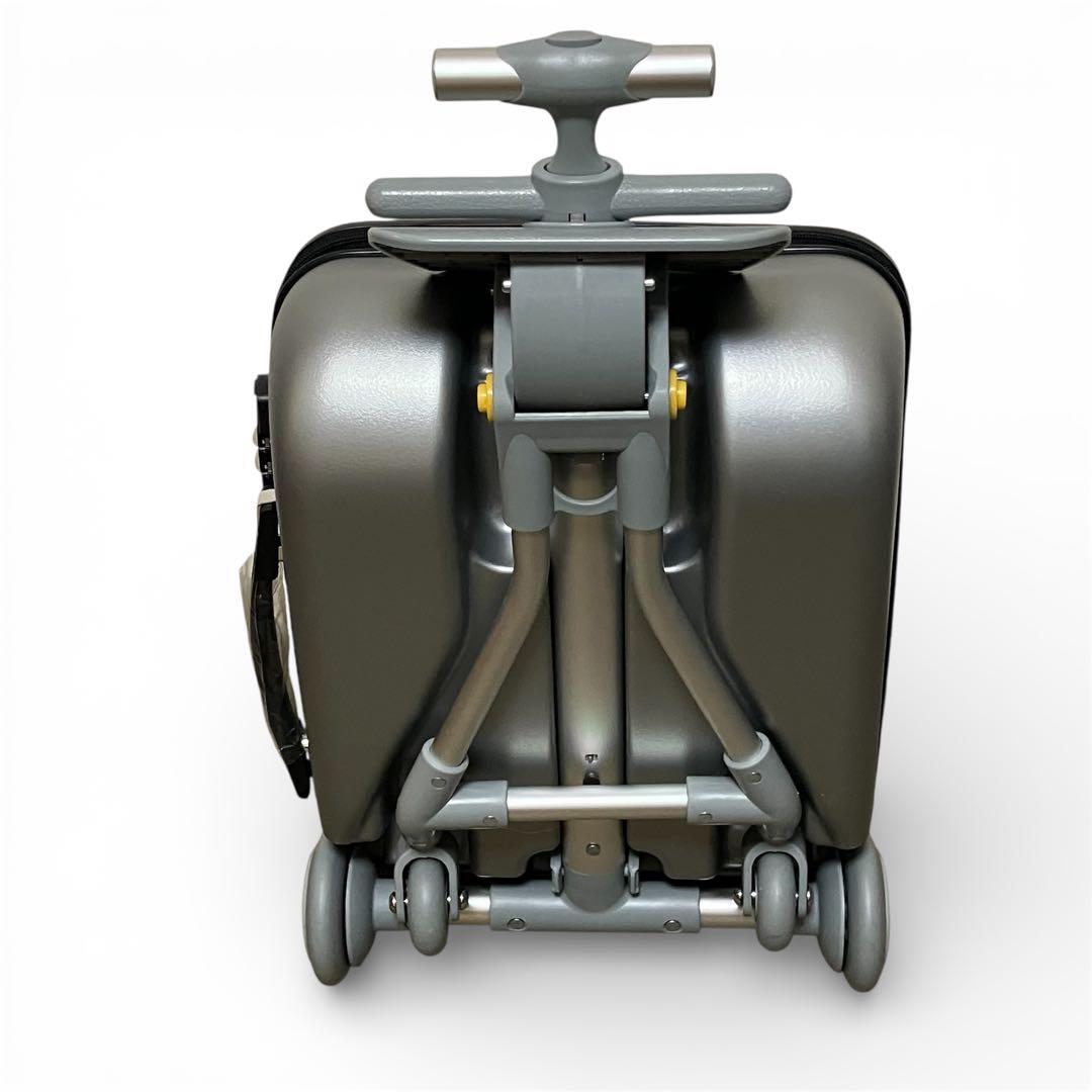 子供用スーツケース 3WAY乗れる ブルー キャリーケース 20インチ 40L