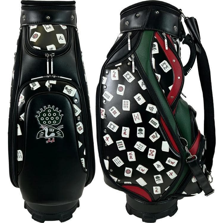 新品 Lynx リンクス 麻雀 マージャン キャディバッグ（総柄）