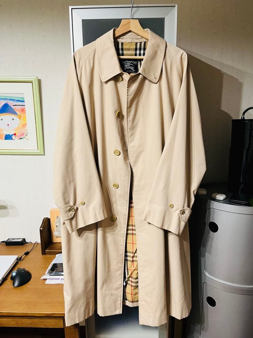 一枚袖　バーバリー　Burberry ステンカラーコート 1枚袖