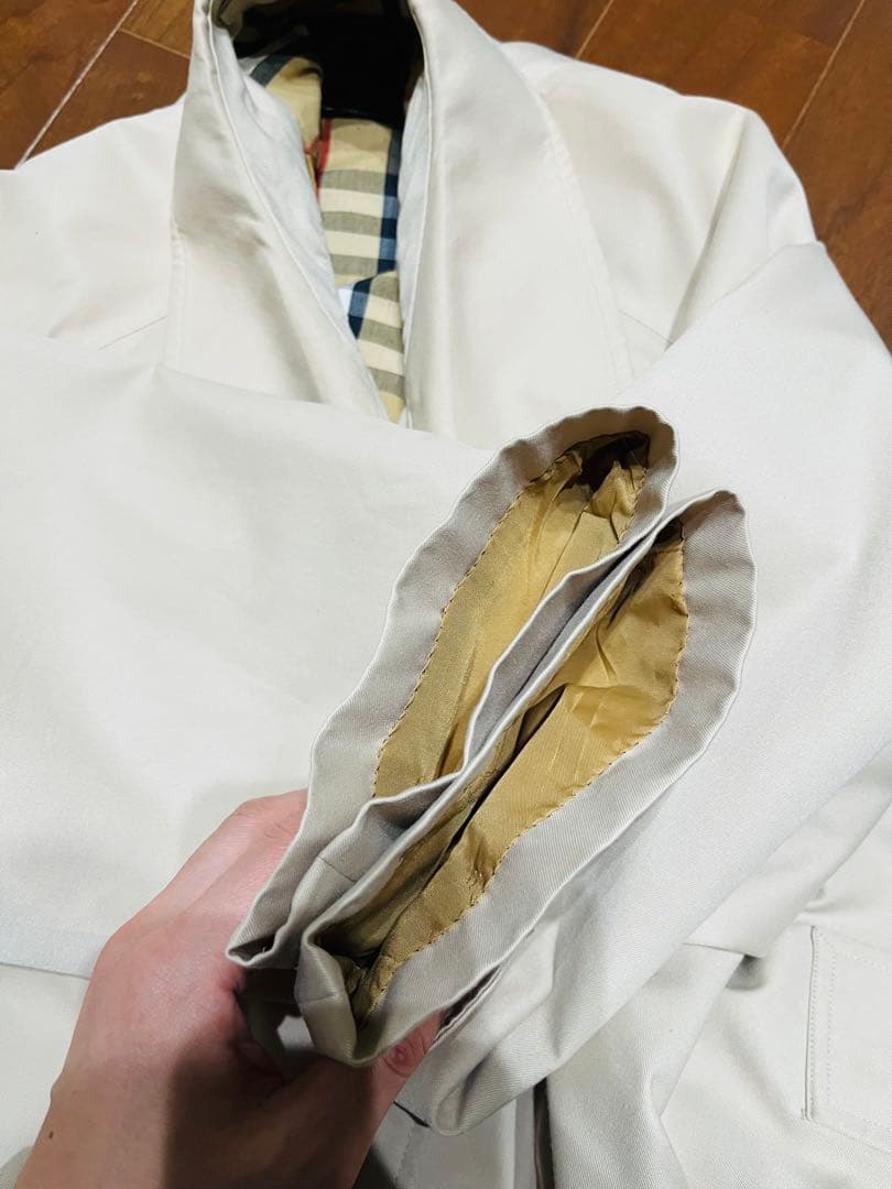 一枚袖　バーバリー　Burberry ステンカラーコート 1枚袖