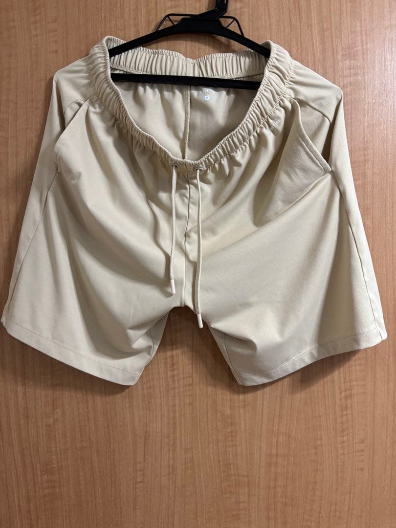 TENTIAL ベージュ 半袖パジャマセット　Mサイズ