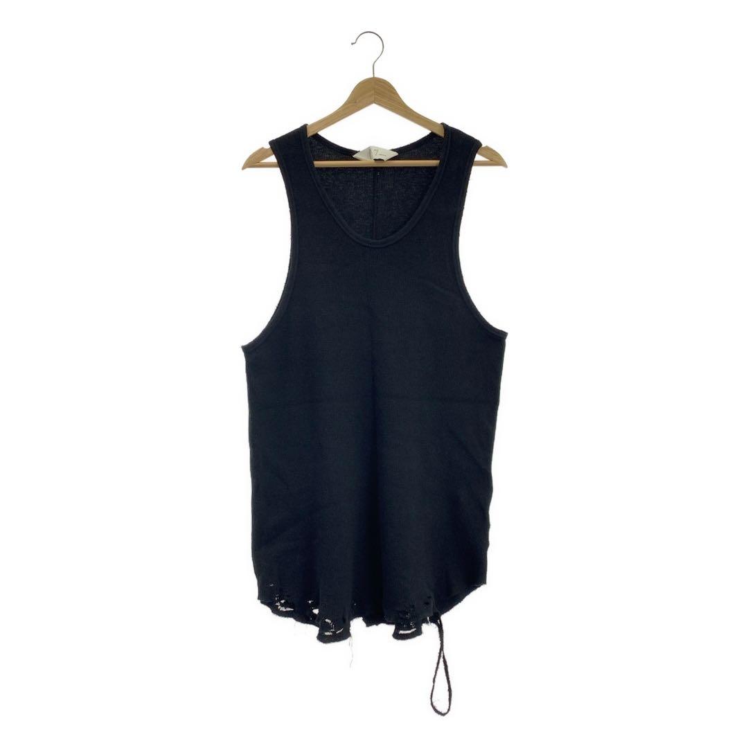 ANCELLM /アンセルム|DAMAGE WAFFLE TANK TOP