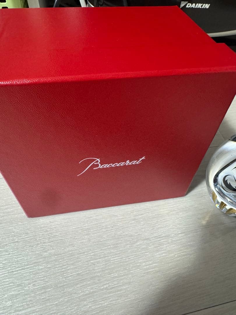 Baccarat バカラ　置物　だるま