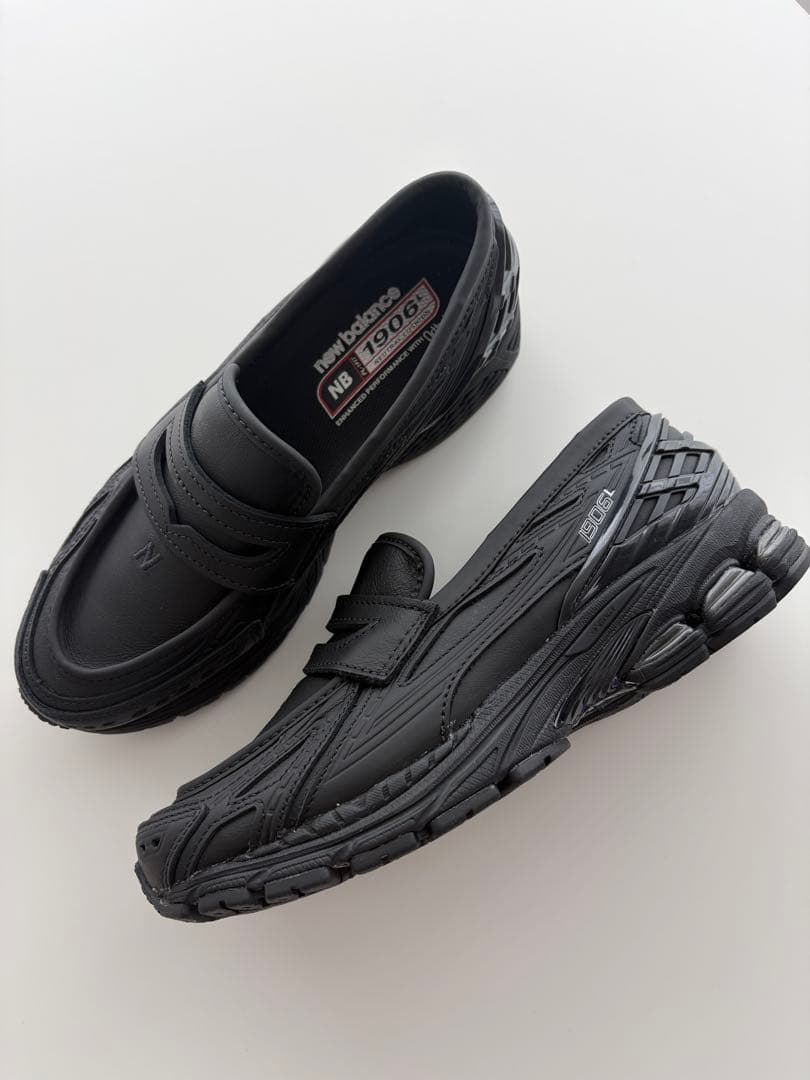 NEW BALANCE U1906LBN ブラックレザー 24.5cm