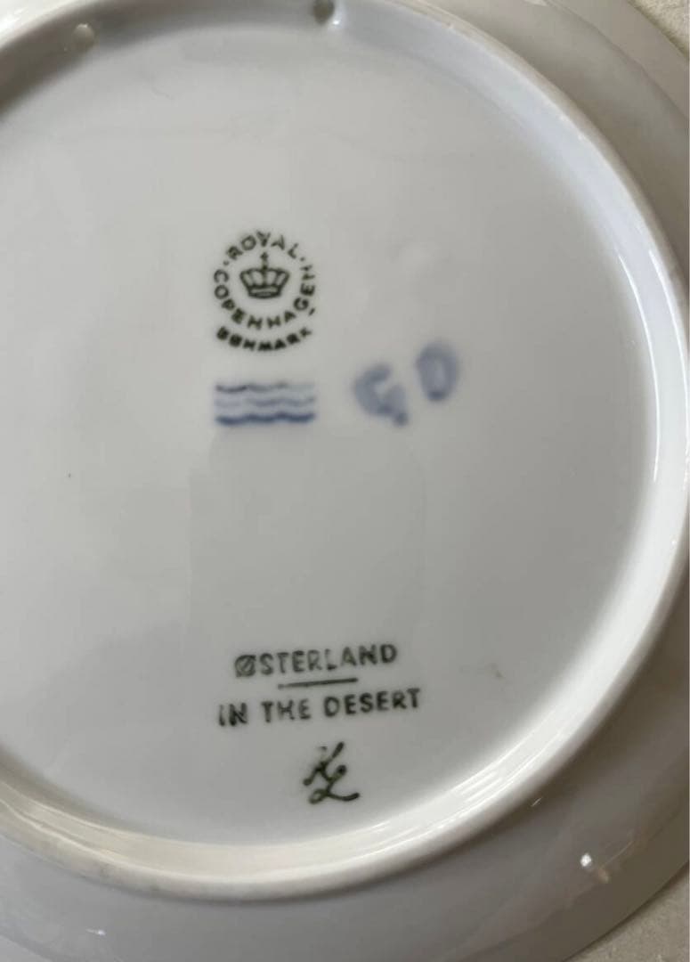 ロイヤルコペンハーゲン　イヤープレート1972、1974、1990年