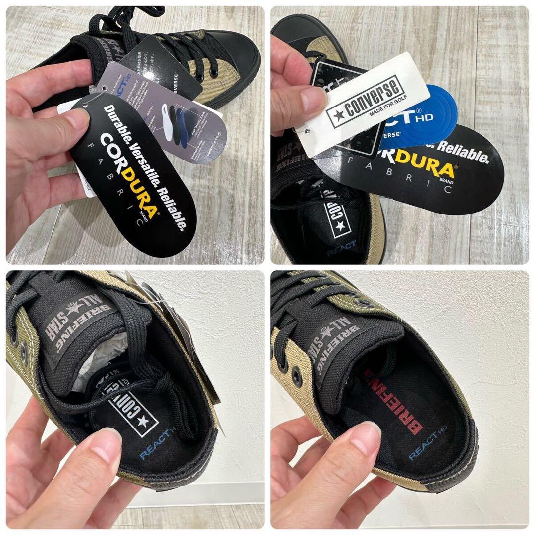 未使用 BRIEFING コンバース オールスター ゴルフ シューズ 23cm