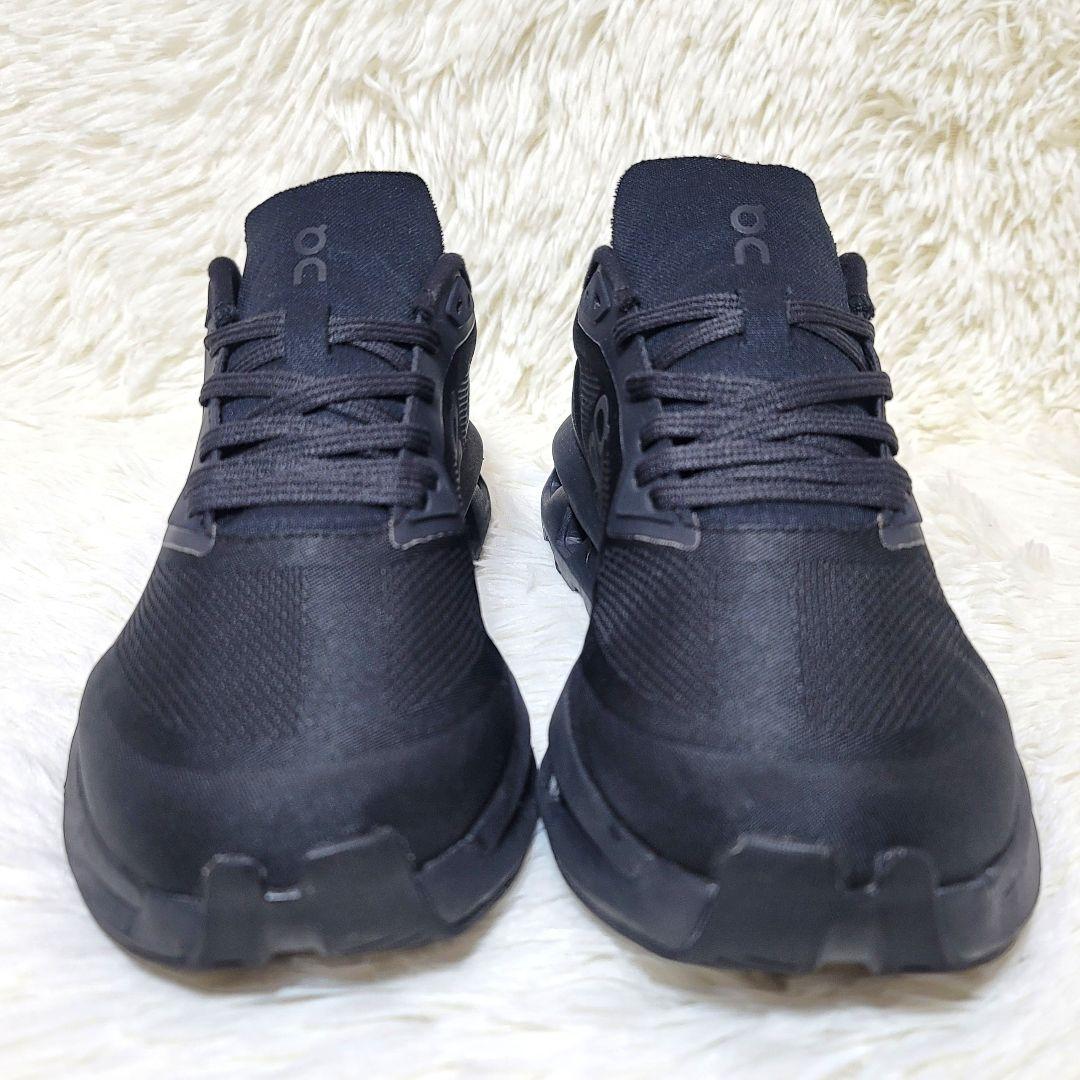 美品❤️On オン クラウドゾーン スニーカー ブラック 25
