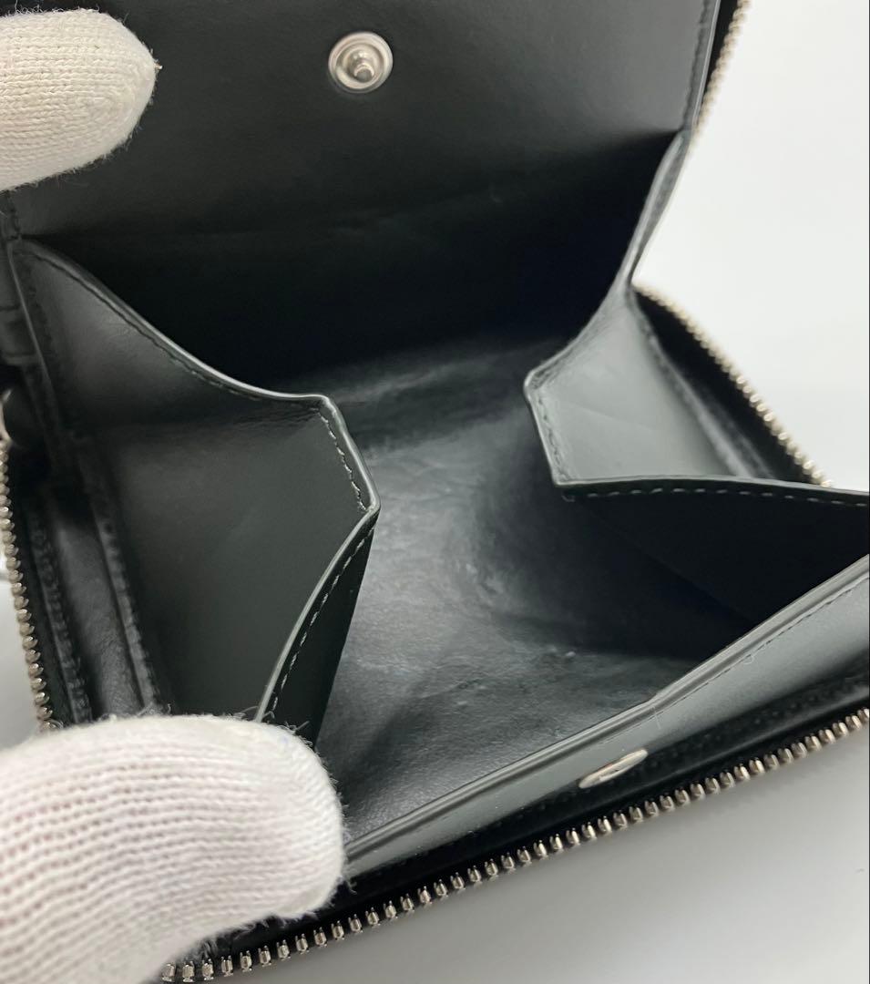 ⭐️ 新型 美品 ボッテガヴェネタ カセット ジップ コンパクト 折り財布 IC