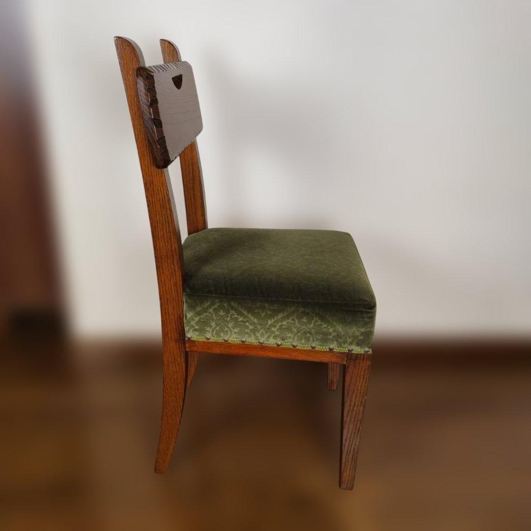 三越家具 Brugge ブルージュ ダイニングチェア オーク材 英国風 ♪