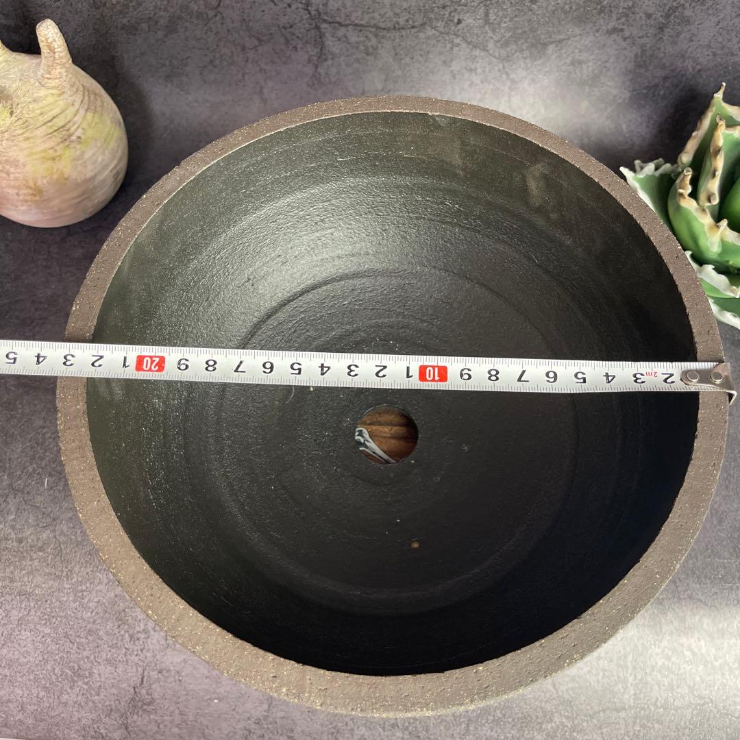 MAX サイズ　狩人 PLANT HUNTER オリジナル作品　植木鉢 陶器