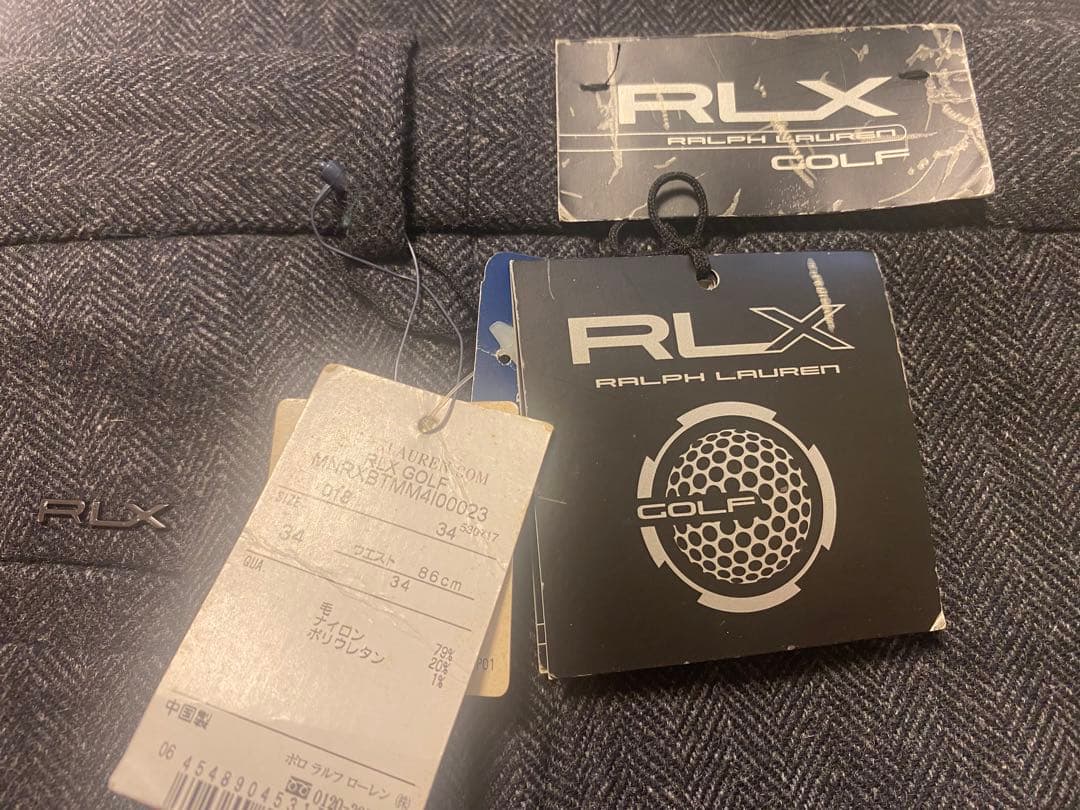 入手困難【RLX GOLF】HERRINGBONE WOOL PANTS