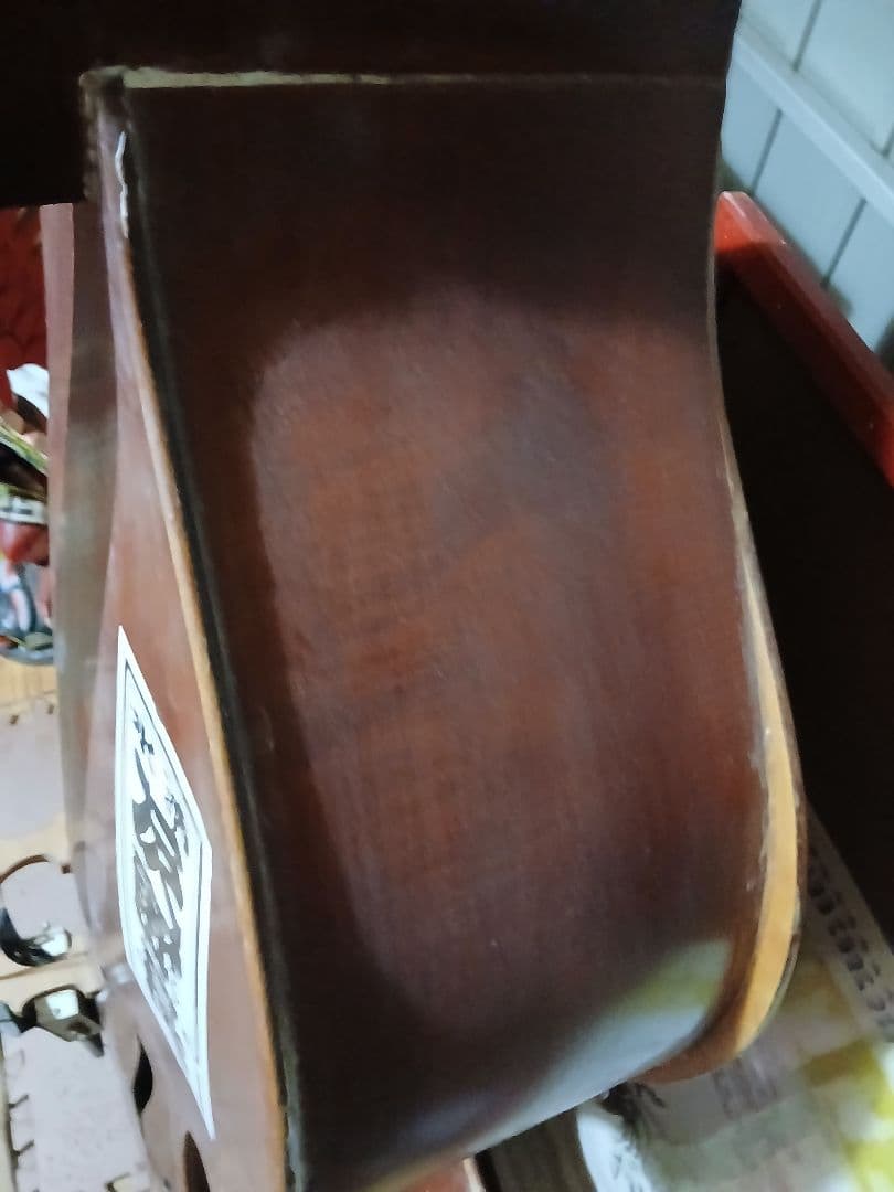 現地取りに来てくれる方のみsuzuki ウッドベースコントラバス 使用感あり