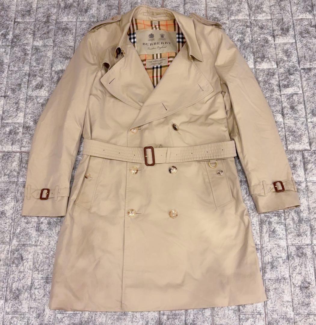 未使用級 BURBERRY コート ケンジントン ベージュ 52