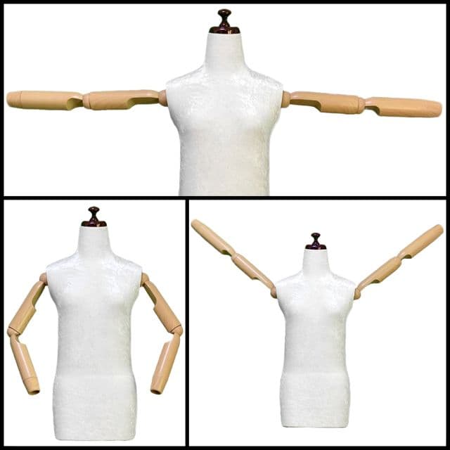 和装トルソー可動腕　 着付け マネキン 　着付け練習用ボディ　和装マネキン腕付き