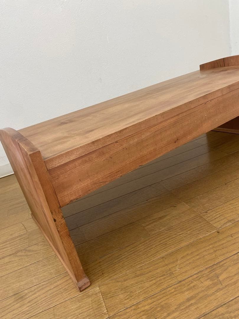 アンティーク レトロ 木製 無垢 文机 テーブル 飾り台 インテリア 古民具