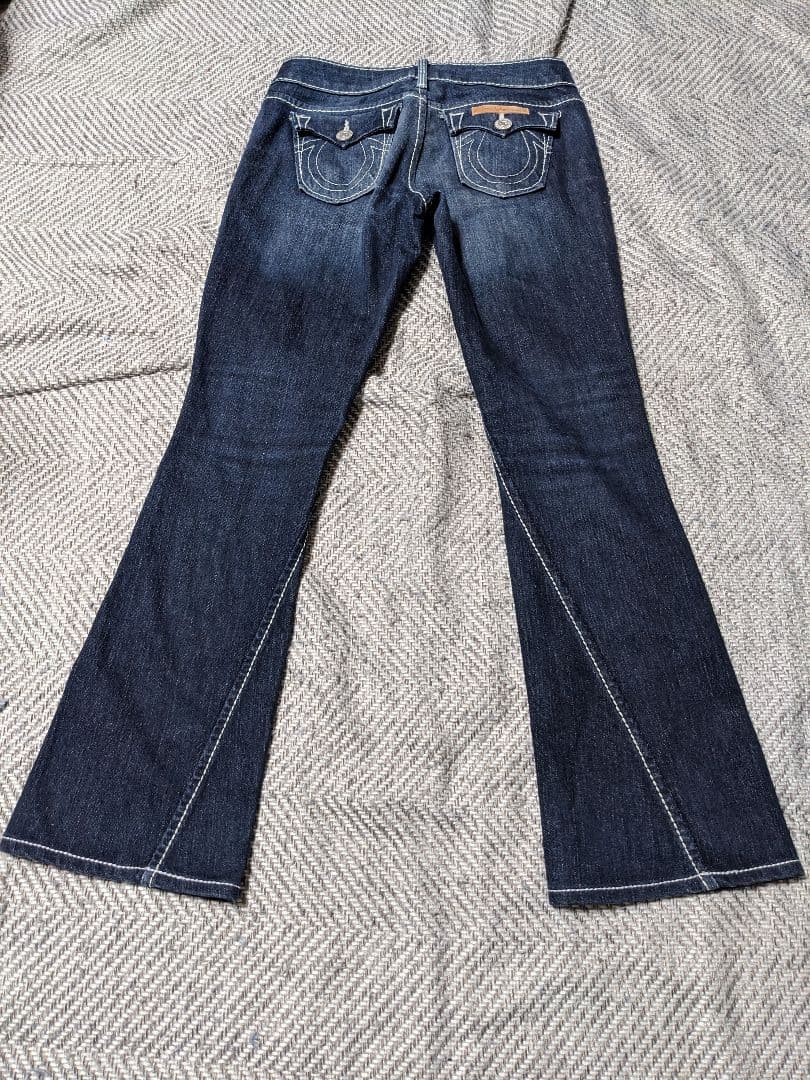 美品 TRUE RELIGION トゥルーレリジョン ブーツカット デニム