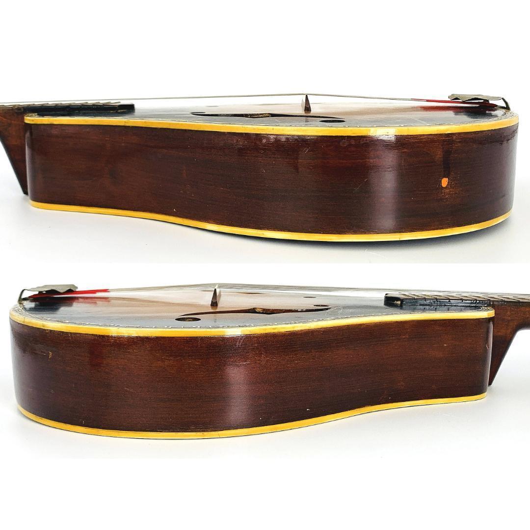 稀少 QUEEN クィーン フラット マンドリン No.124 【整備品】