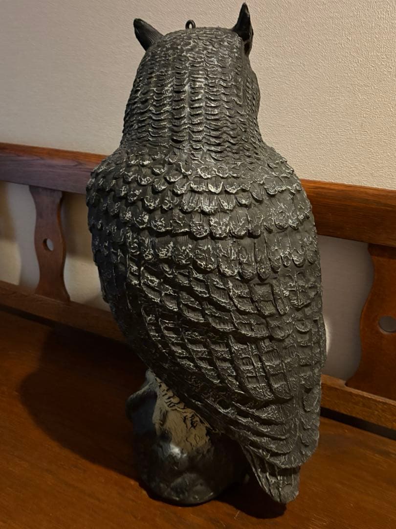 フクロウ・カラス(3)デコイセット