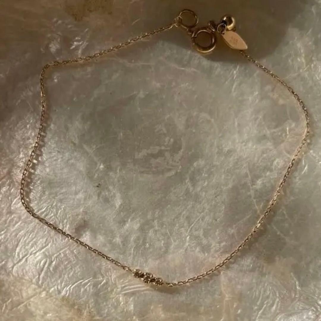 アガット　k10 ブレスネット