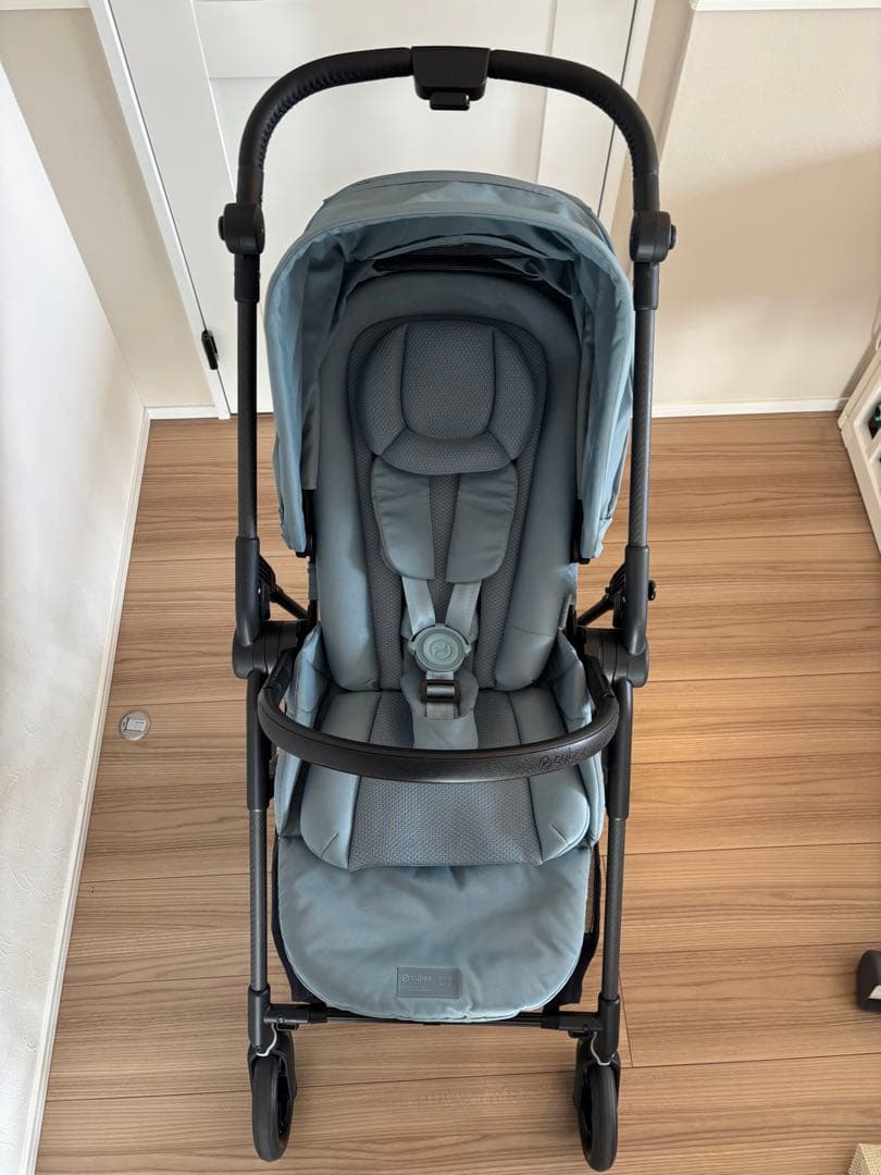 【美品】cybex メリオカーボン 2024年モデル ストーミーブルー