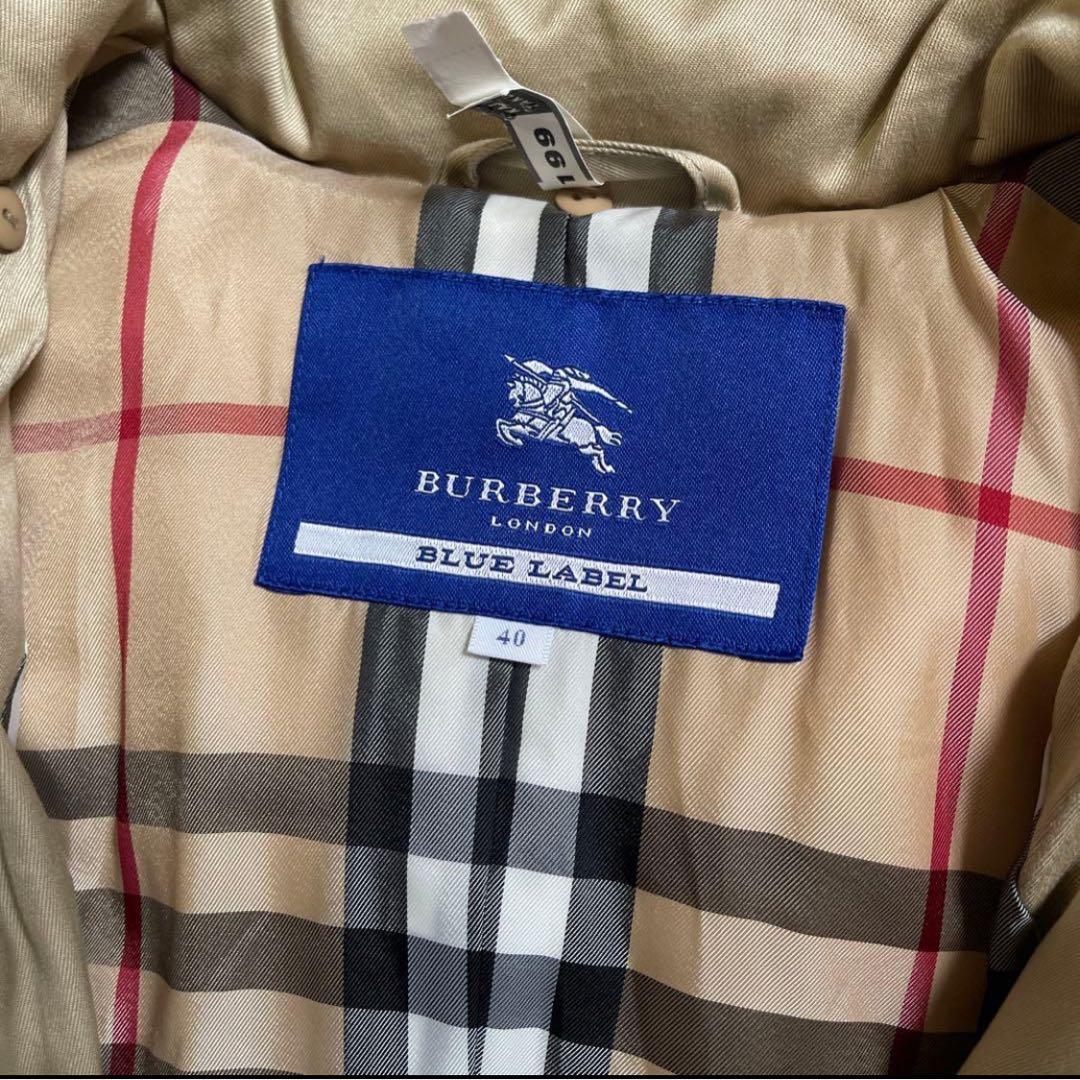 BURBERRY BLUE LABEL ダウンジャケット 40
