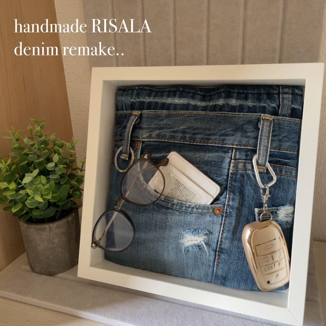 デニム リメイク パネル