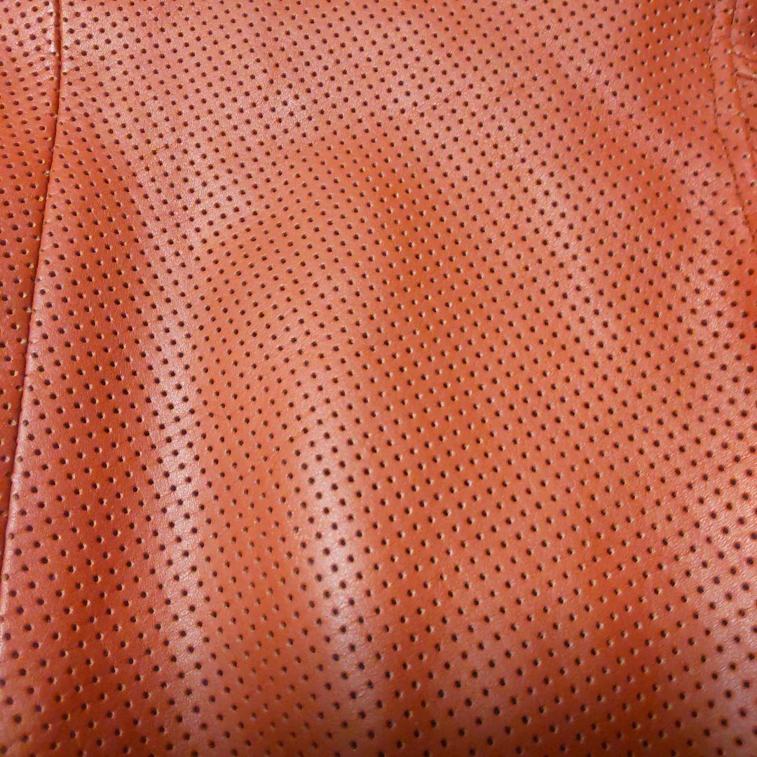 DEGNER デグナー パンチングレザー ライダース ボンバージャケット