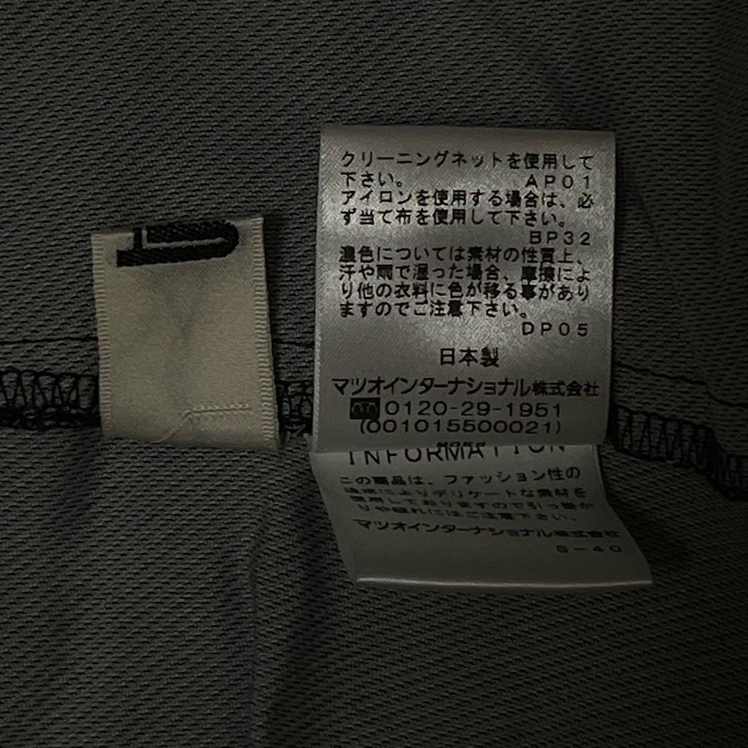 極美品☆センソユニコ t.b 変形 ノースリーブ ワンピース サイズ38 グレー