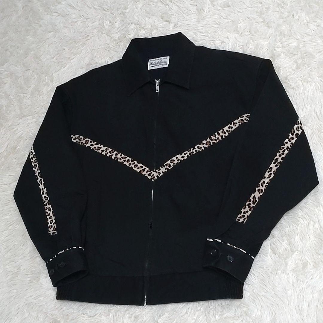 【即完売品】ワコマリア　レオパードライン　ウエスタンジャケット　L