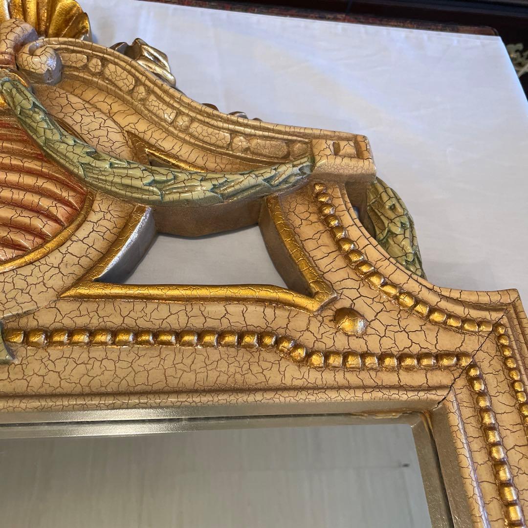 ‼︎大幅お値下げ‼︎ イタリア・アンティーク・大型壁掛けミラー