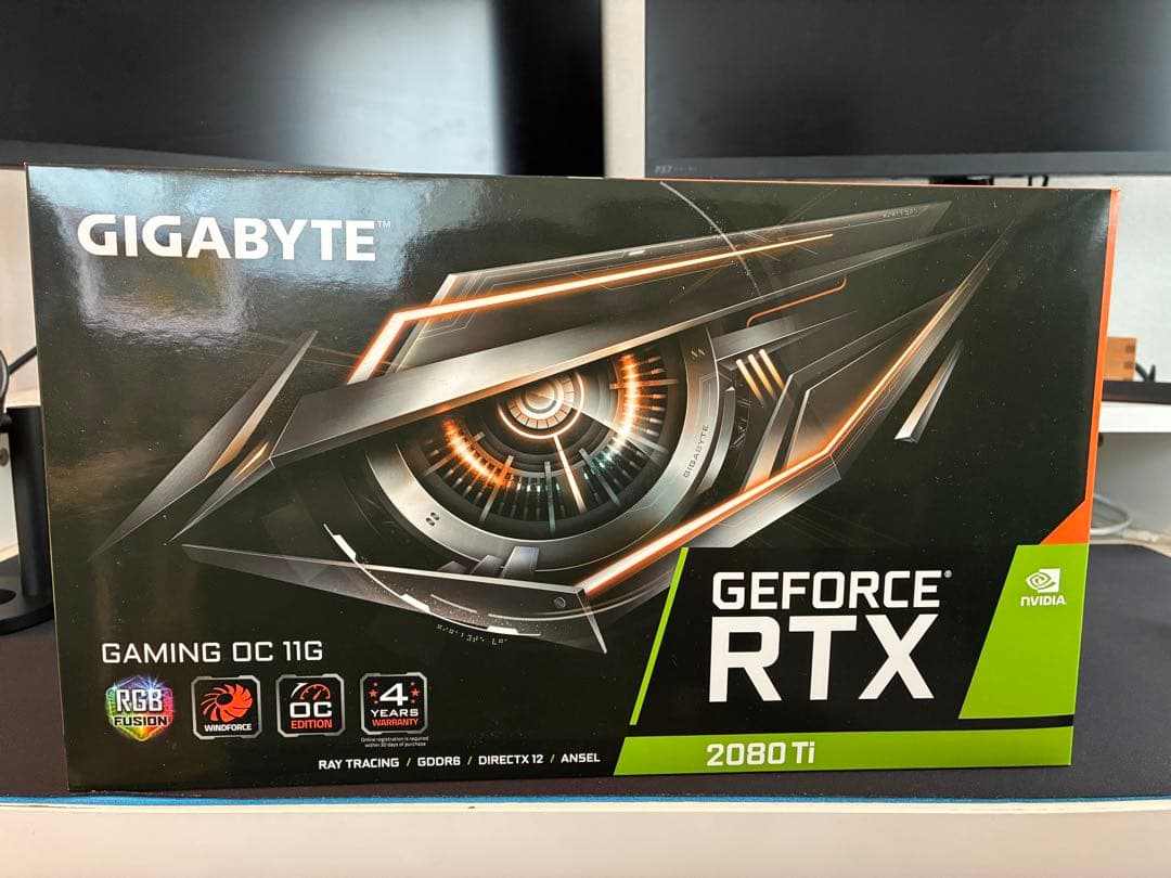 グラフィックボード・グラボ・ビデオカード RTX 2080 Ti GV-N208TGAMING OC-11GC