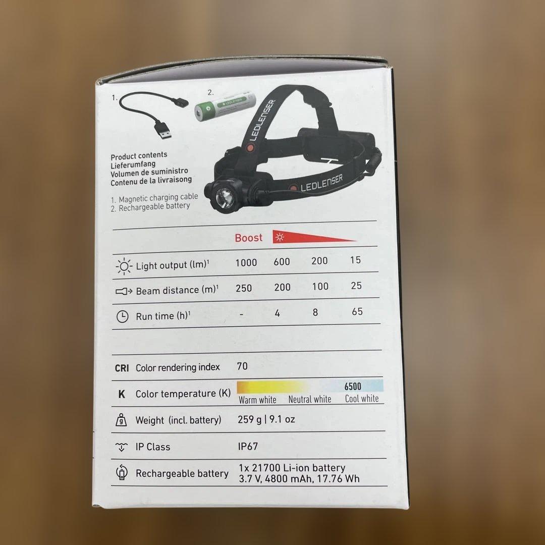 11025Ledlenser LEDヘッドライト H7R Coreシリーズ 新品