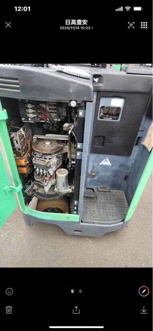 2024年トヨタリーチバッテリーフォークリフト 稼働時間少ない1600時間