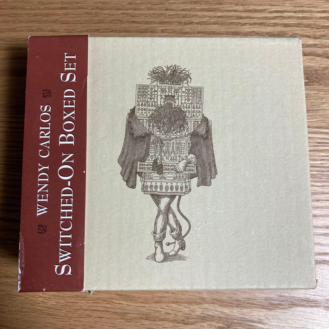ウェンディ・カーロス 4CD-BOX SWITCHED-ON BOXED SET