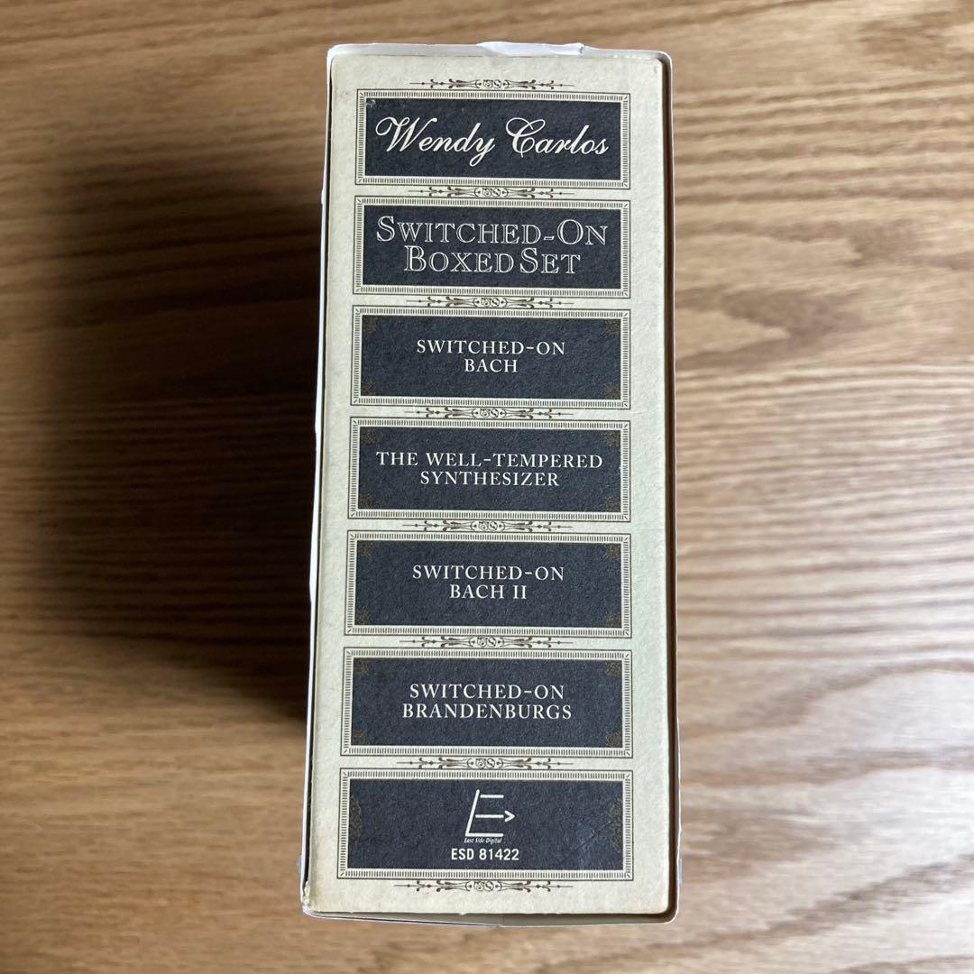 ウェンディ・カーロス 4CD-BOX SWITCHED-ON BOXED SET