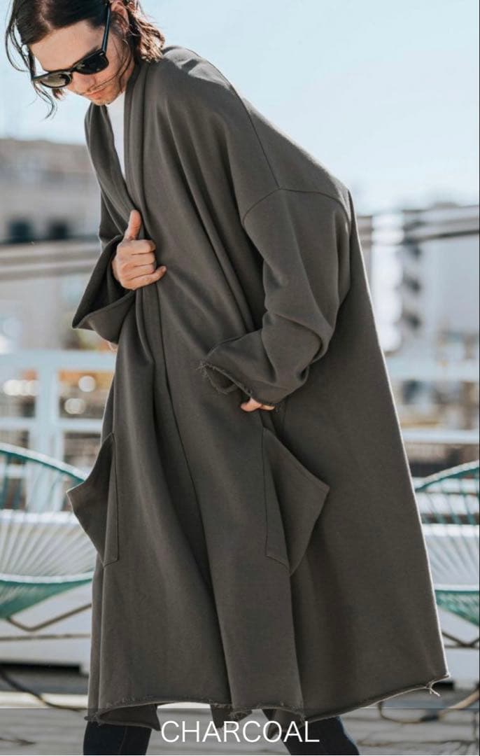 【CAMBIO⭐︎タグ付き⭐︎】KIMONO Like スウェットガウンM